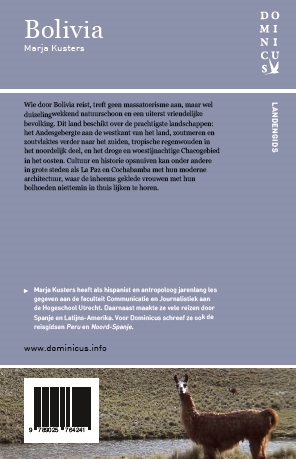 Achterkant van Bolivia