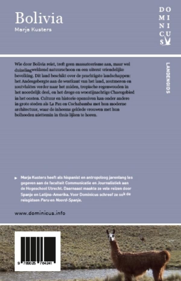 Achterkant van Bolivia