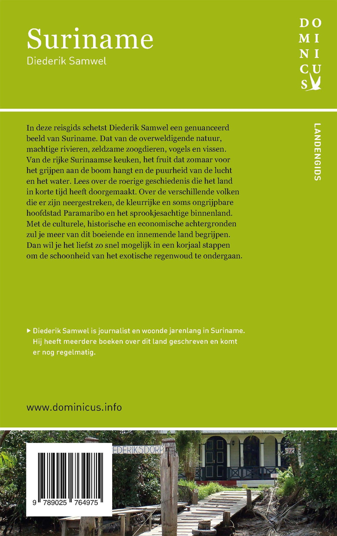 Achterkant van Suriname