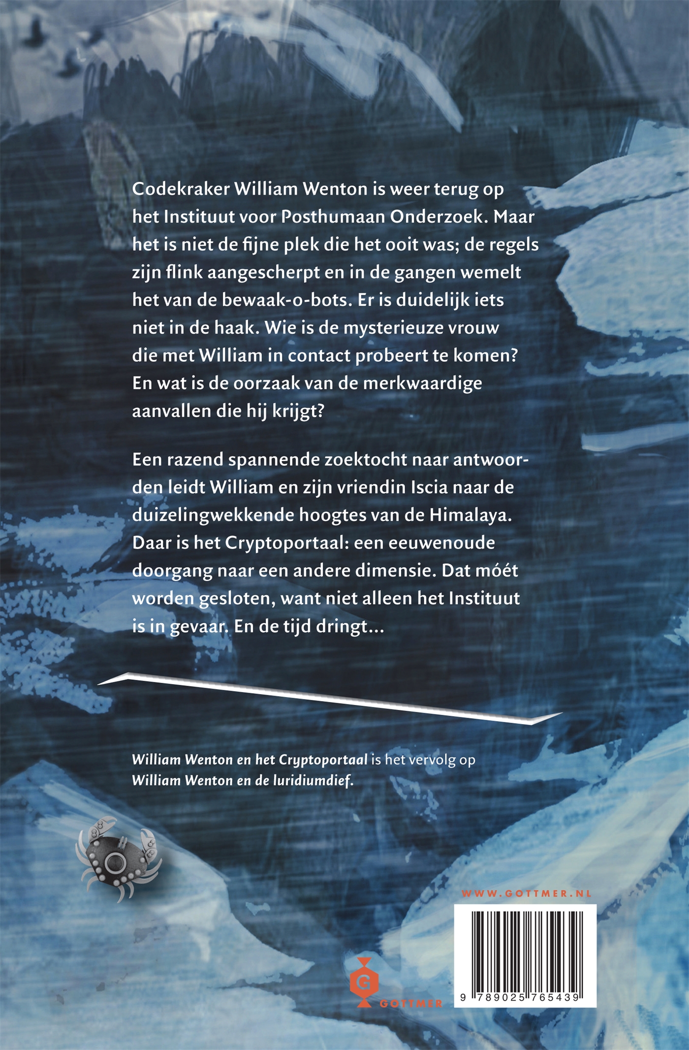 Achterkant van William Wenton en het Cryptoportaal