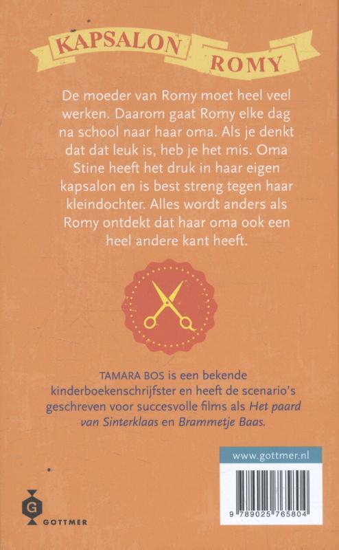 Achterkant van Kapsalon Romy