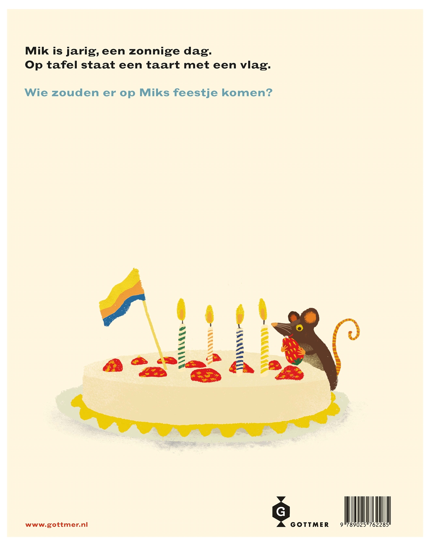 Achterkant van Beestje, kom je op mijn feestje?