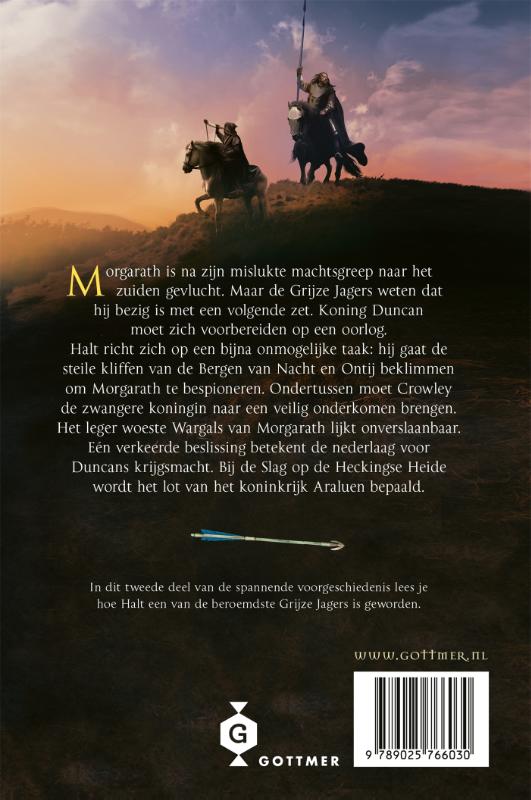 Achterkant van De Slag op de Heckingse Heide