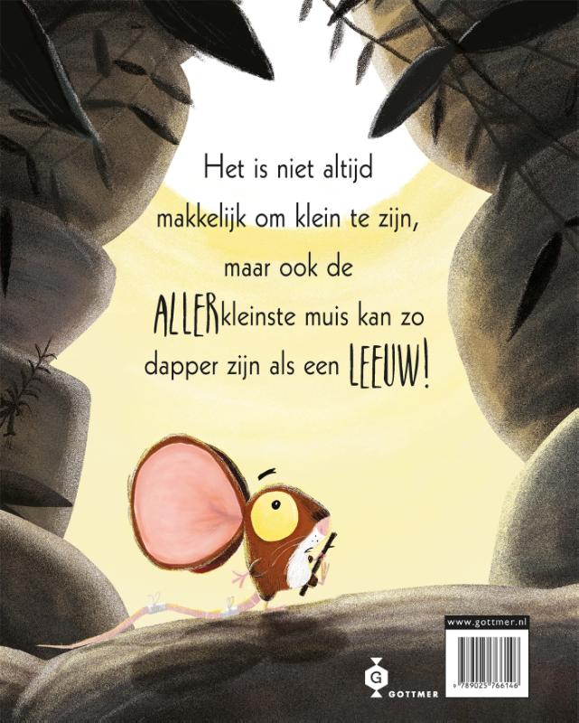 Achterkant van De leeuw in de muis