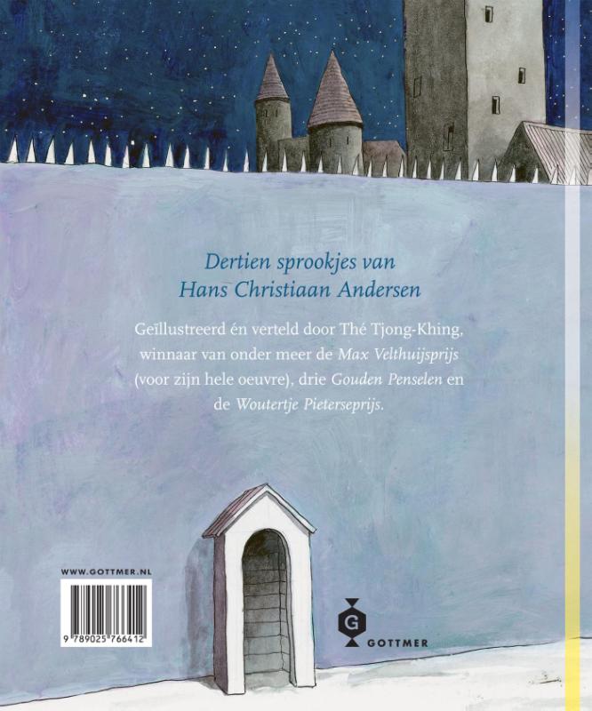Achterkant van Sprookjes van Andersen