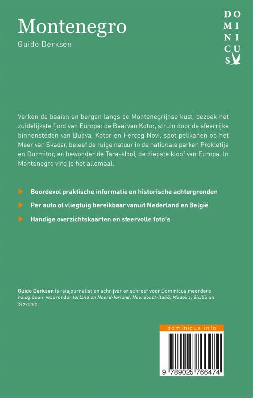 Achterkant van Montenegro