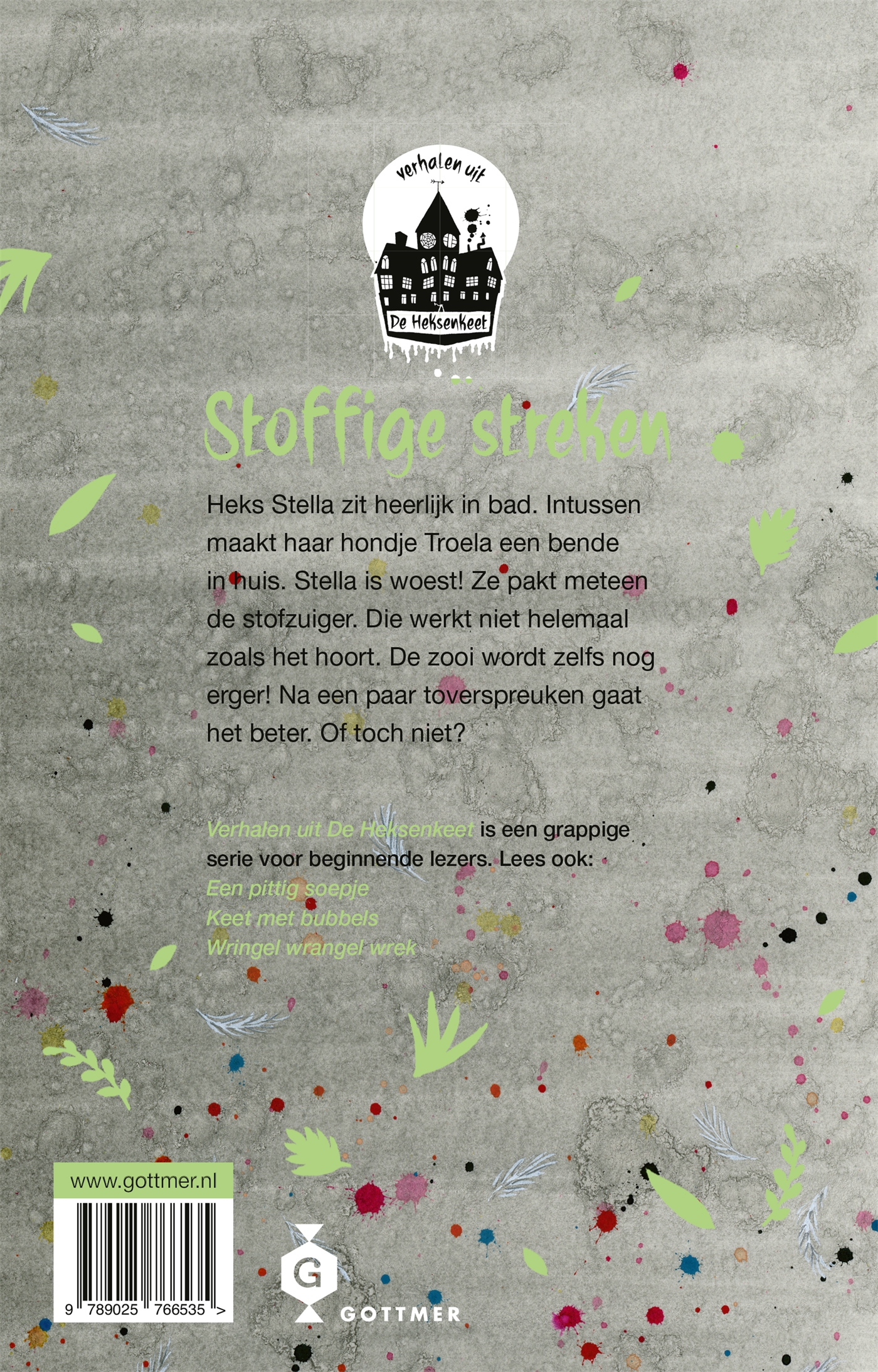 Achterkant van Stoffige streken