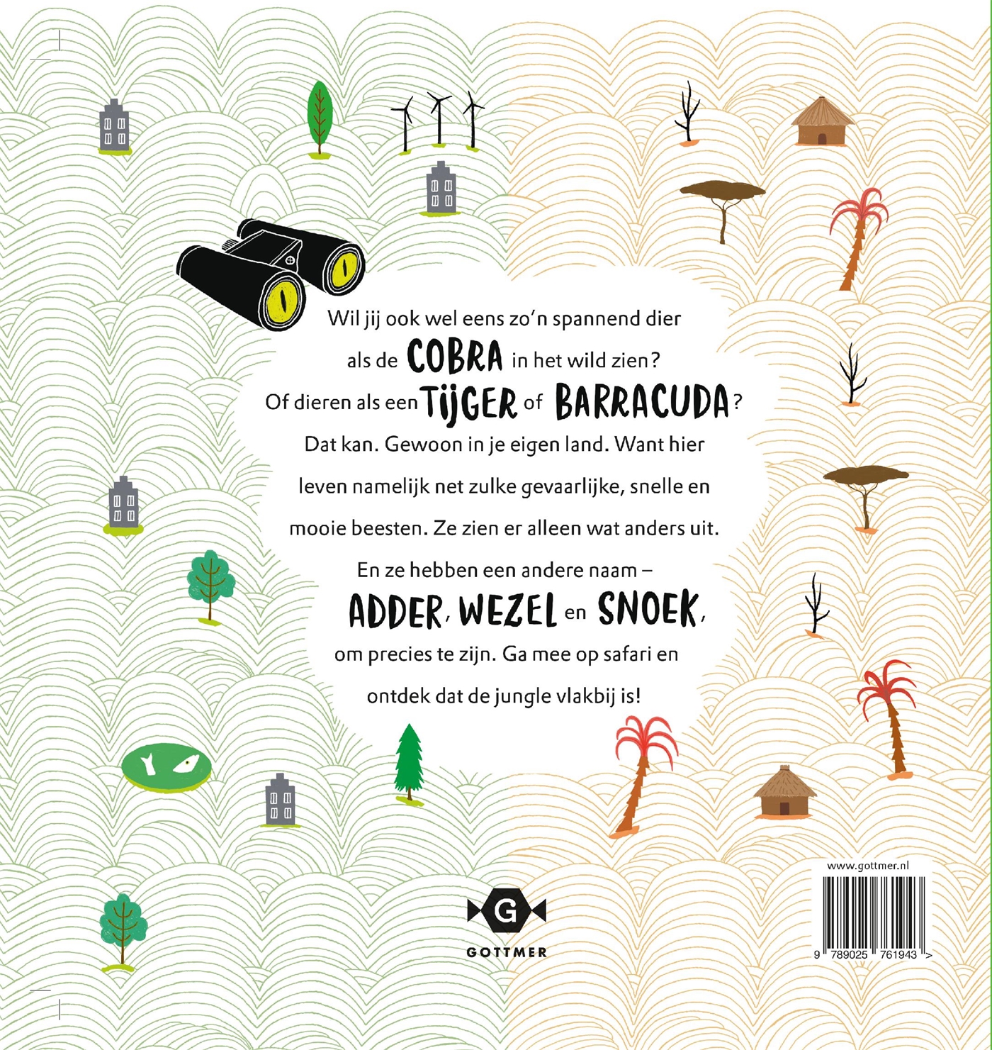 Achterkant van Zij de cobra? Wij de adder!