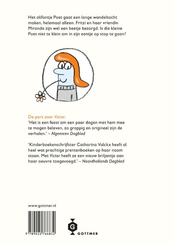 Achterkant van Fritzi en de razende schoenen