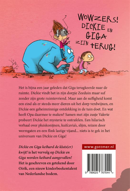 Achterkant van Keihard de kluts(er) kwijt!