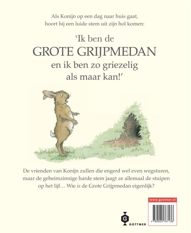 Achterkant van De Grote Grijpmedan