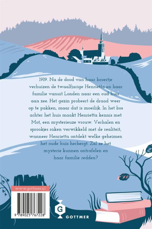 Achterkant van Het geheim van het Nachtegaalbos