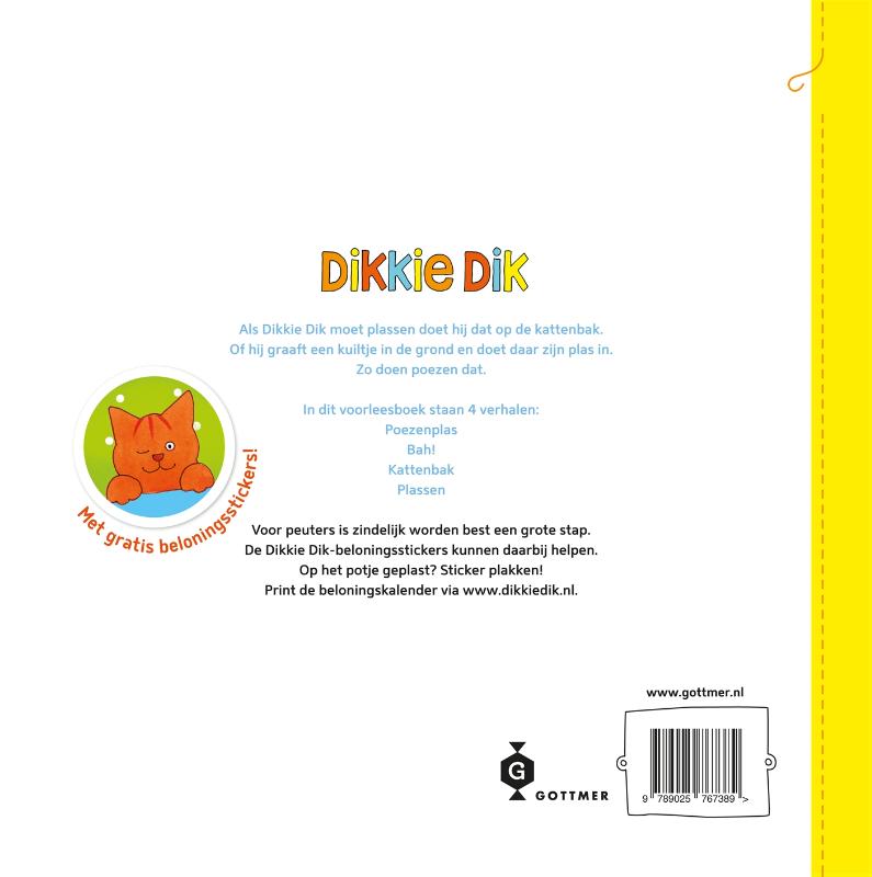 Achterkant van Poezenplasjes