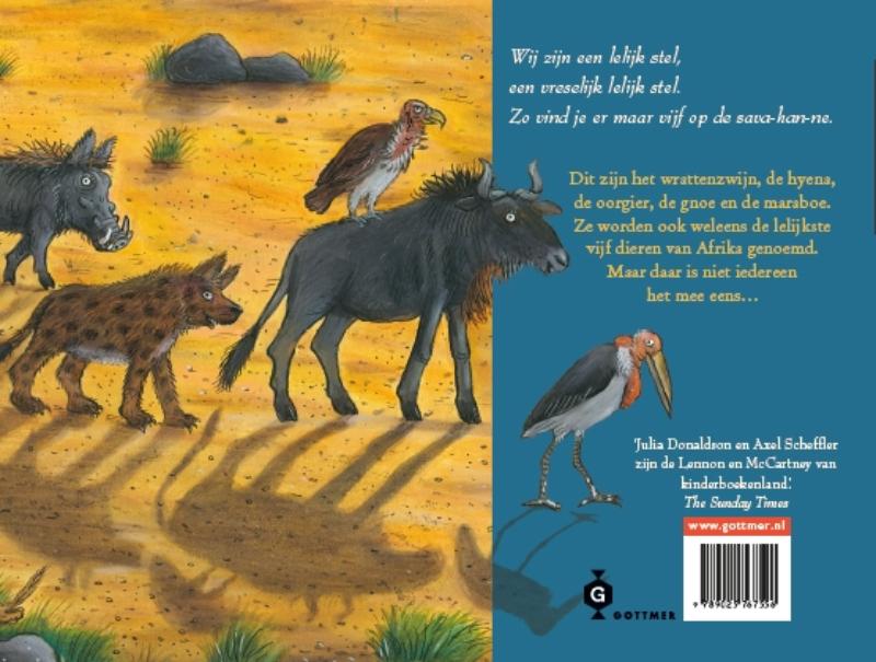 Achterkant van Ik ben een lelijk beest