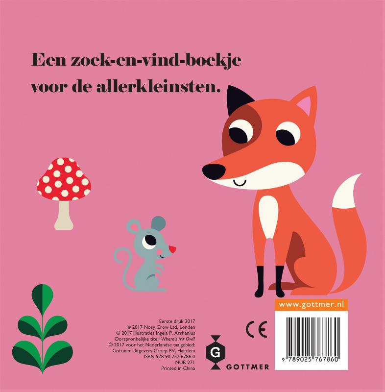 Achterkant van Uil, waar ben je?