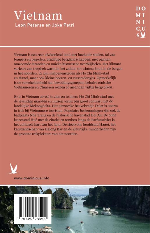 Achterkant van Vietnam