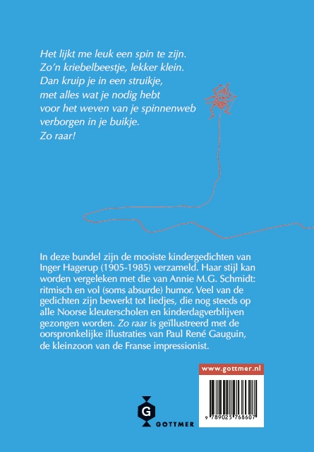 Achterkant van Zo raar