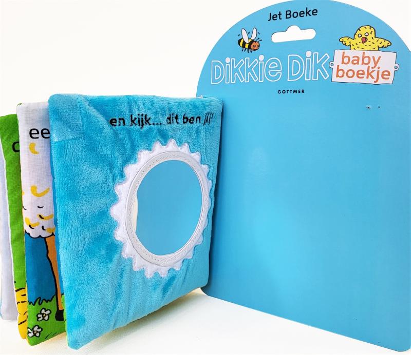 Achterkant van Dikkie Dik Babyboekje