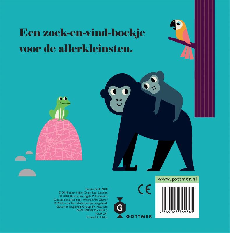 Achterkant van Zebra, waar ben je?