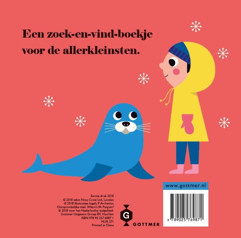 Achterkant van Pinguïn, waar ben je?