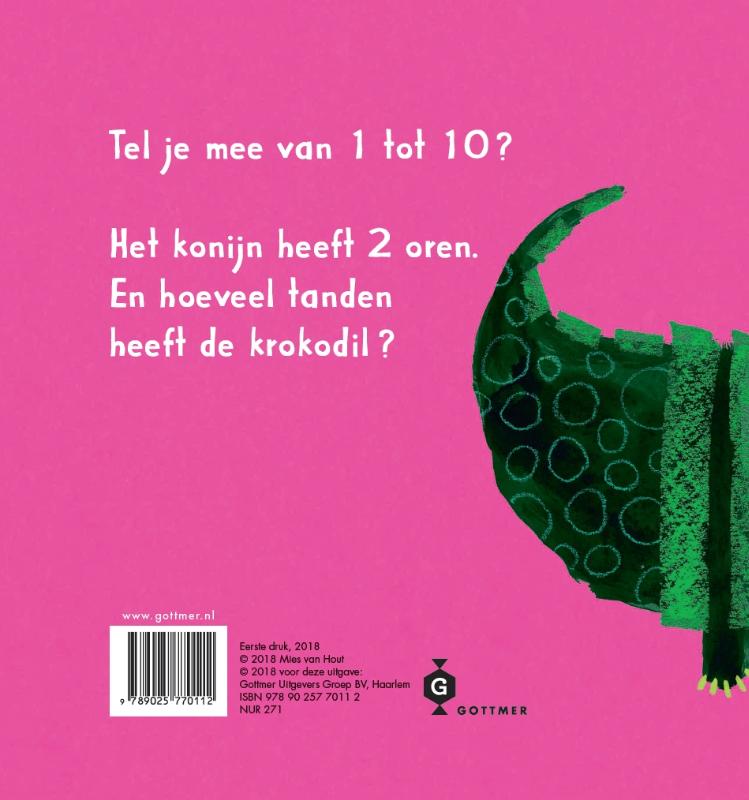 Achterkant van Van 1 tot 10