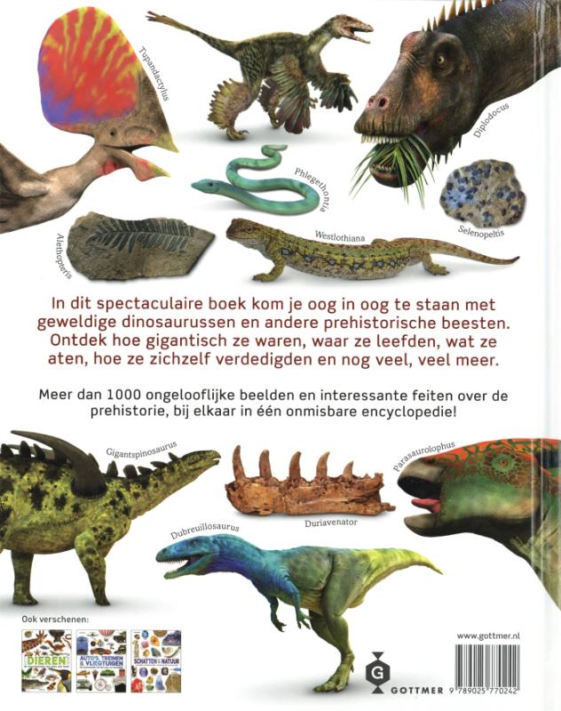 Achterkant van Het dinosaurusboek