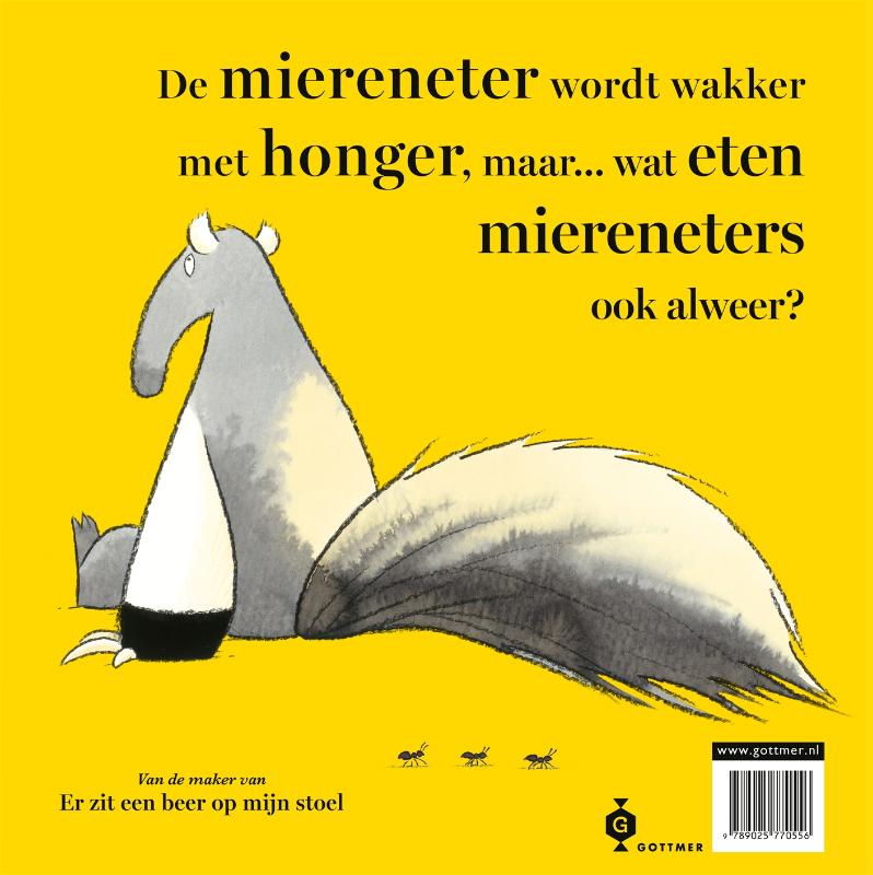 Achterkant van Wat eet een miereneter?