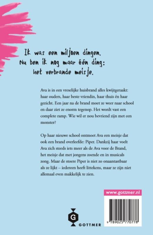 Achterkant van Het vuur in mij