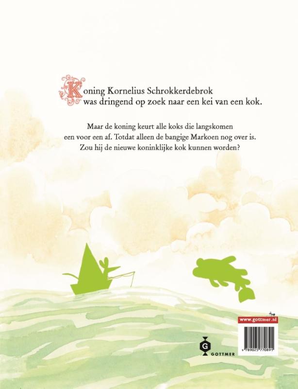 Achterkant van De koning en de kok
