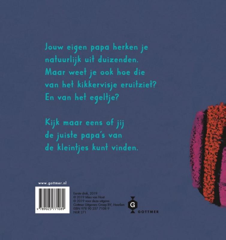 Achterkant van Dit is mijn papa!