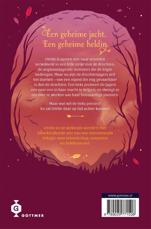 Achterkant van Ottilie en de welkende wereld