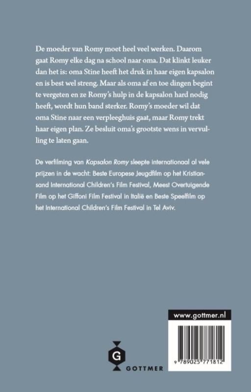 Achterkant van Kapsalon Romy