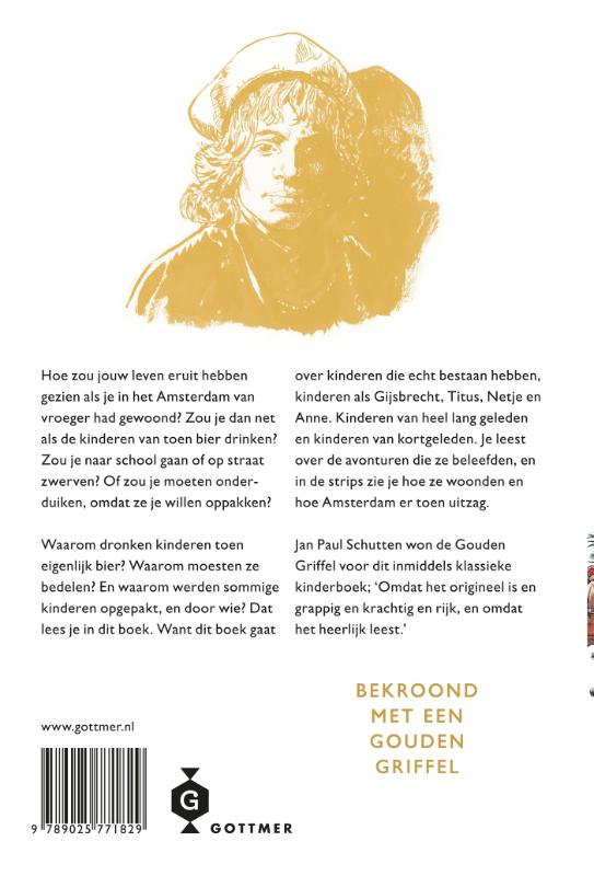 Achterkant van Kinderen van Amsterdam