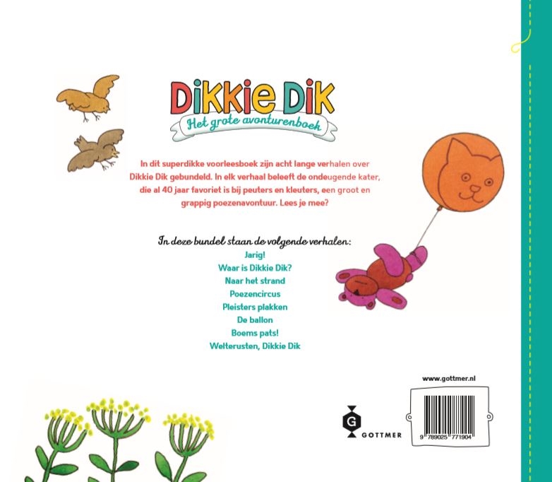 Achterkant van Het grote avonturenboek