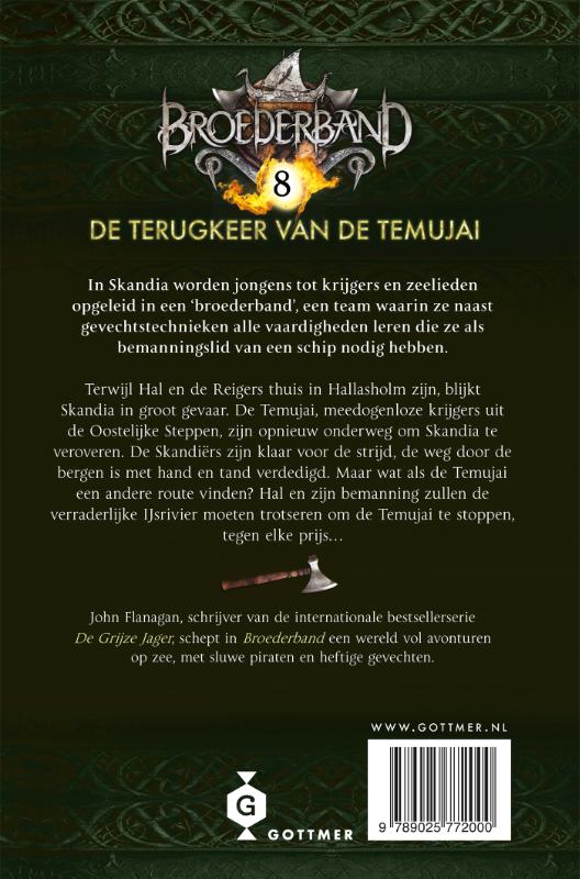 Achterkant van De terugkeer van de Temujai