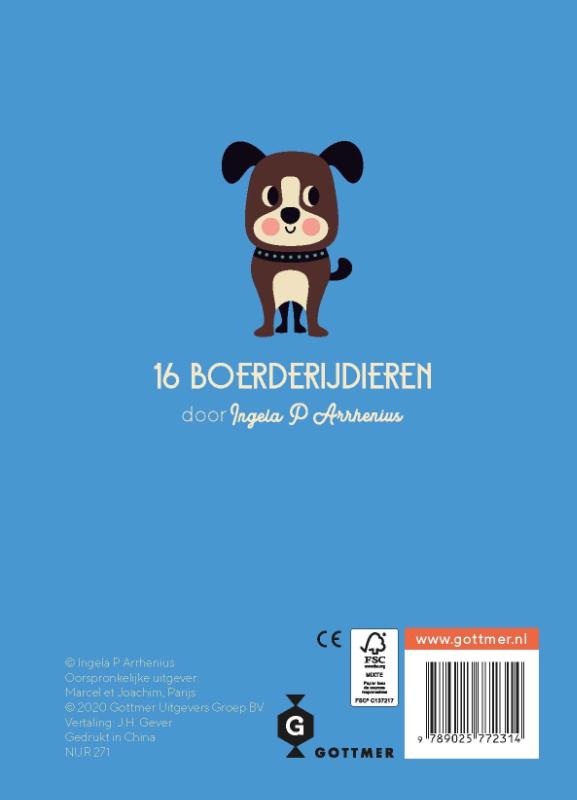 Achterkant van Boerderijdieren