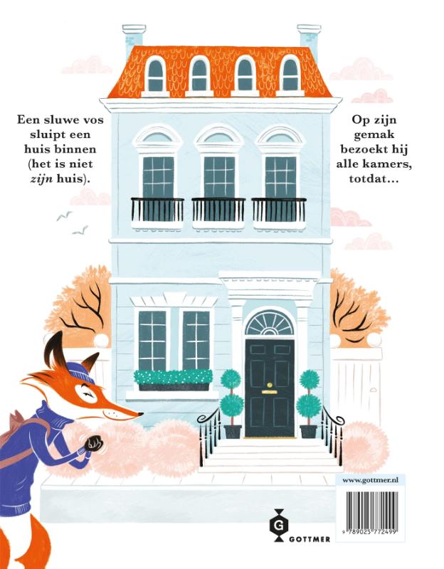 Achterkant van Hallo deur