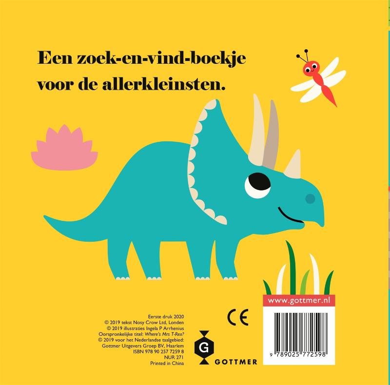 Achterkant van T. rex, waar ben je?