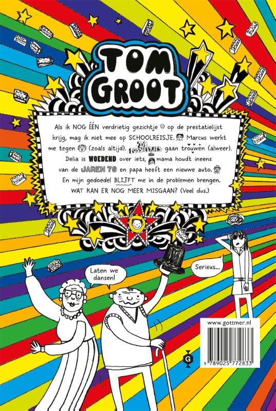 Achterkant van Superchill schoolreisje (maar echt...