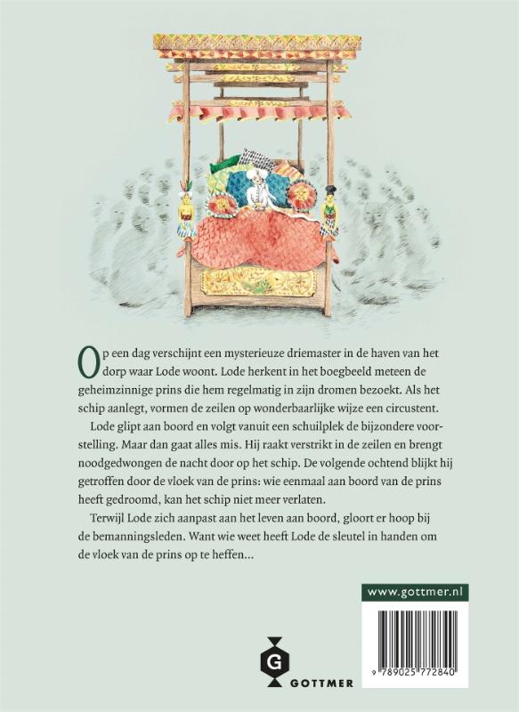 Achterkant van Het verlangen van de prins