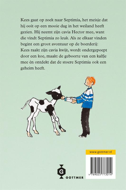 Achterkant van Kees naar de koeien