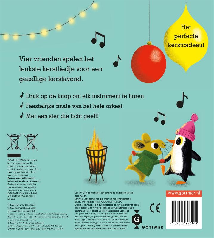 Achterkant van Jingle Bells