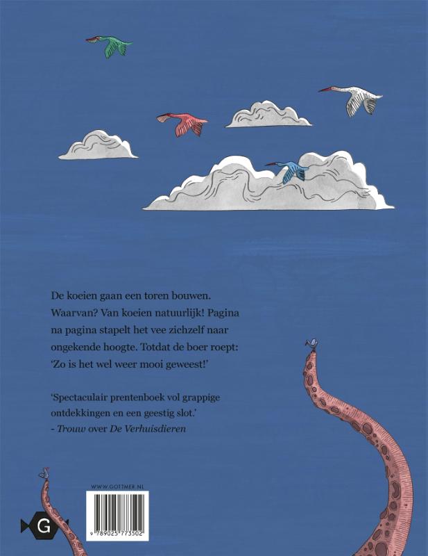 Achterkant van Een toren van koe