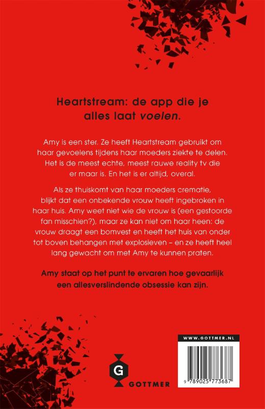 Achterkant van Heartstream