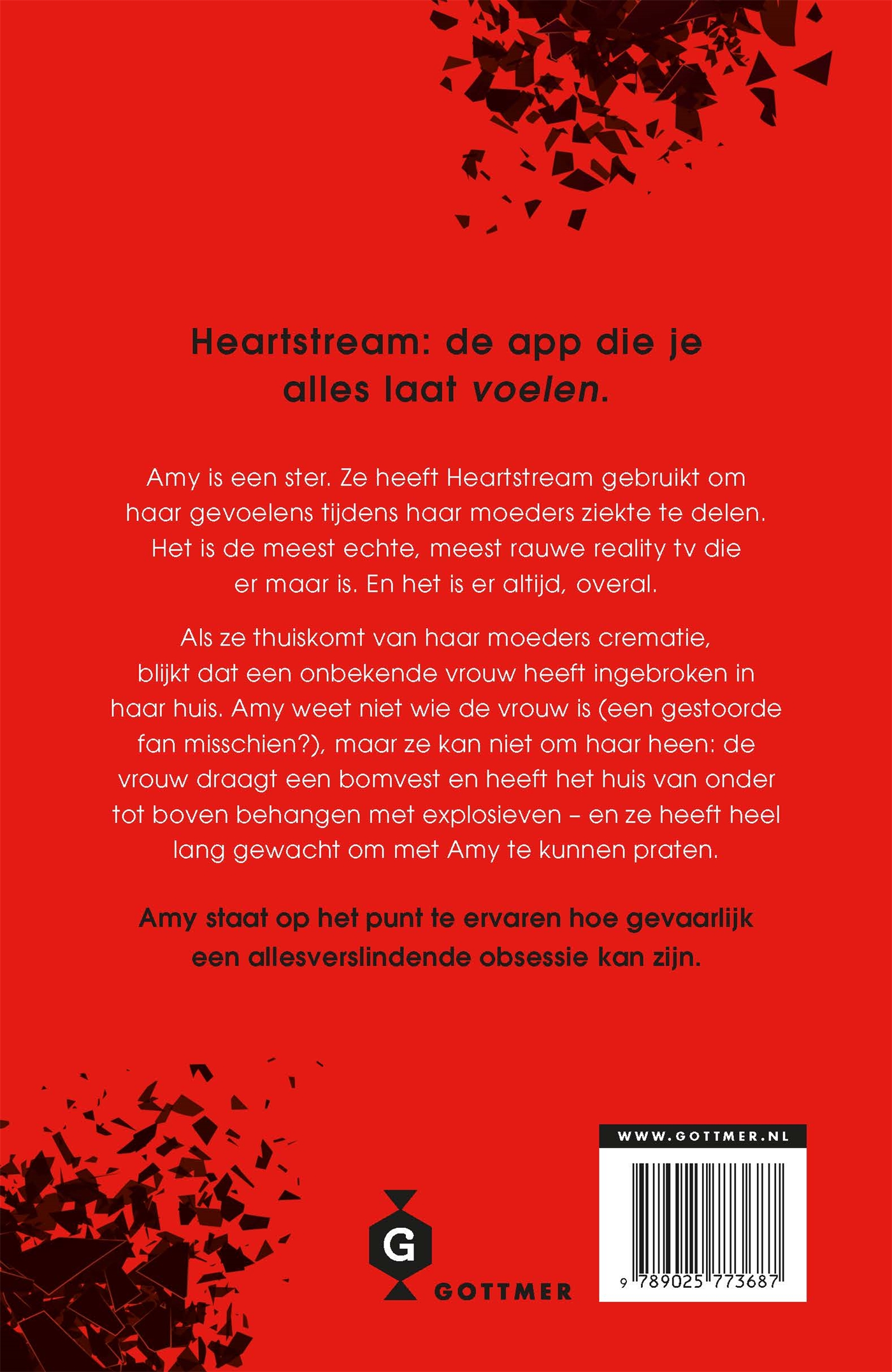 Achterkant van Heartstream
