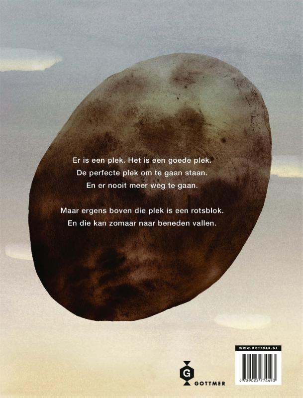 Achterkant van De rots van boven