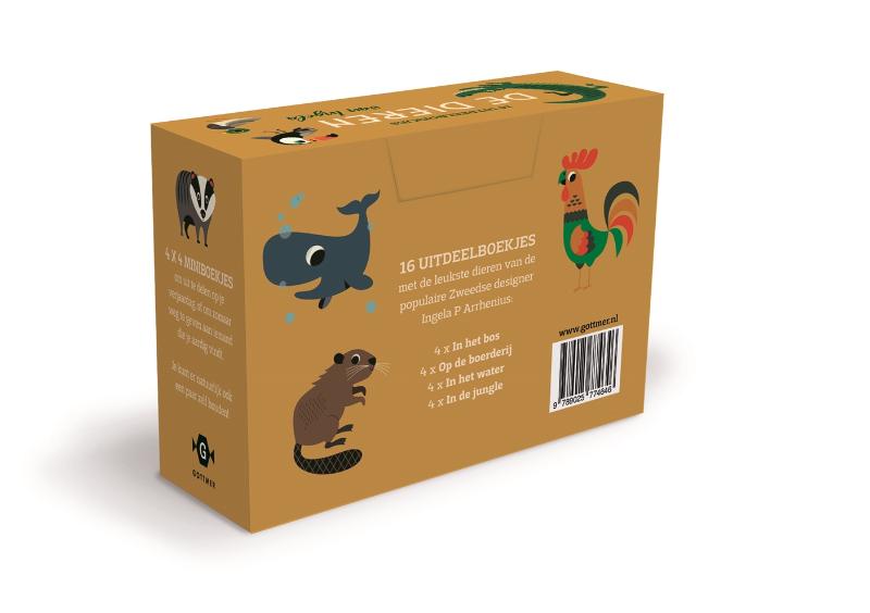 Achterkant van De dieren van Ingela - uitdeelboekjes