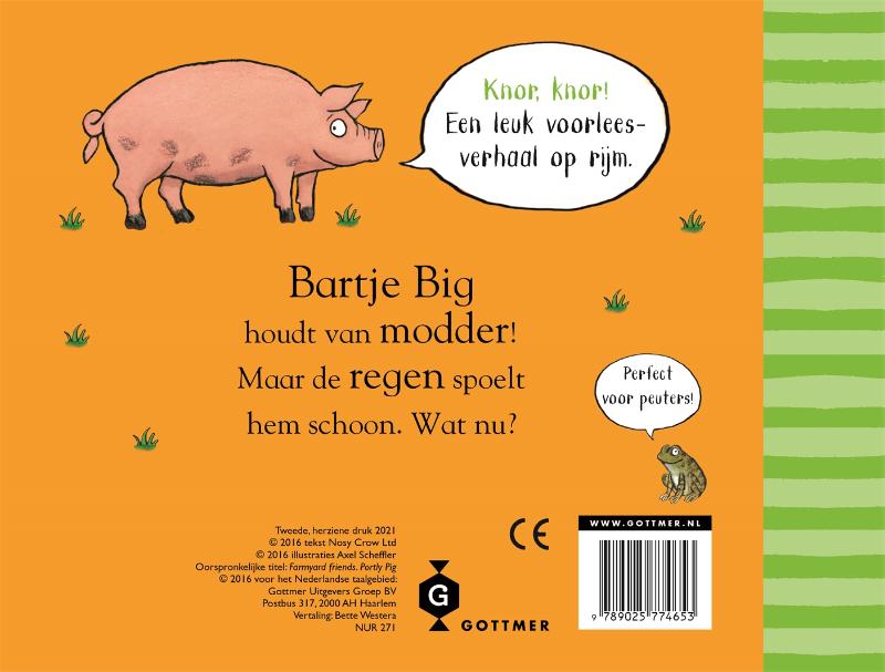 Achterkant van Bartje Big