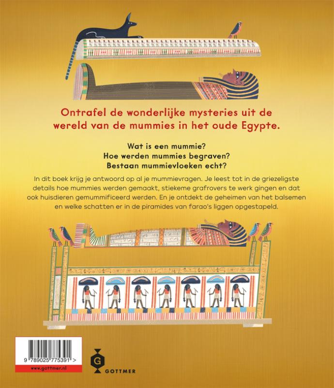 Achterkant van Mummies ontrafeld
