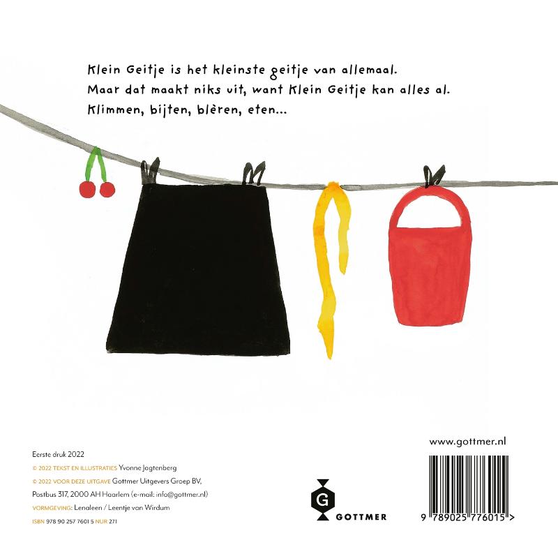 Achterkant van Klein Geitje kan alles